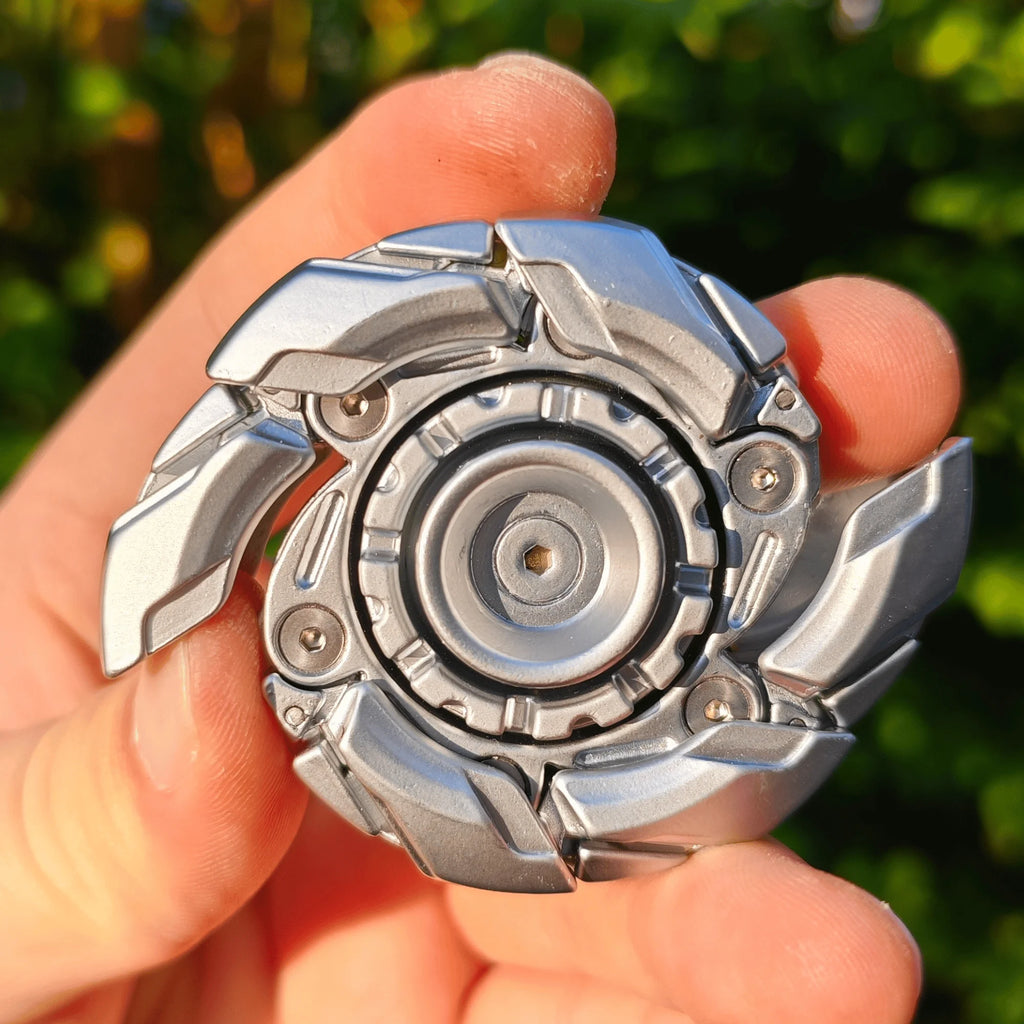 EDC Fidget Sliders Fidget Toys Stress Relief For Adults Magnetic Metal Fidgety Mood Buster Open Armor Spinning TopFidget Toys