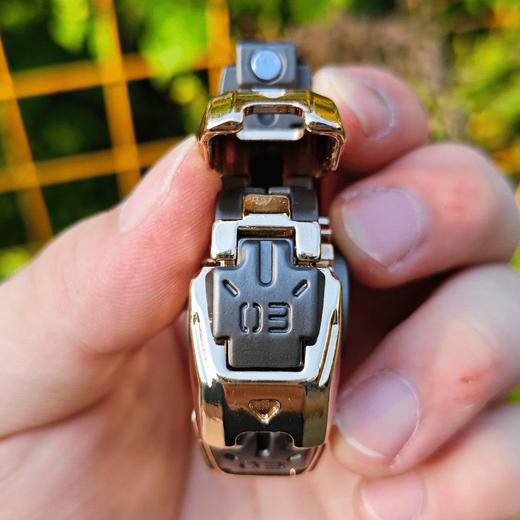 EDC Fidget Sliders Fidget Toys Stress Relief For Adults Magnetic Metal Fidgety Mood Buster Open Armor Spinning TopFidget Toys
