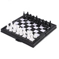 Mini Magnetic Chess Set Folding Magnetic Plastic Chessboard Board Game Portable Kid Education Toy Portable Outdoor Strategy Game