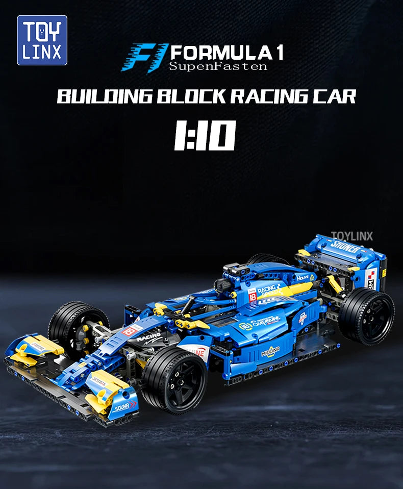 ToylinX RC Race Cars Building Sets Building Blocks Car Cool Collectible Model Car Kits Toys Christmas Gift